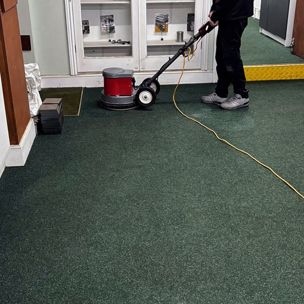 Commercial carpet cleaning example in Grimsby